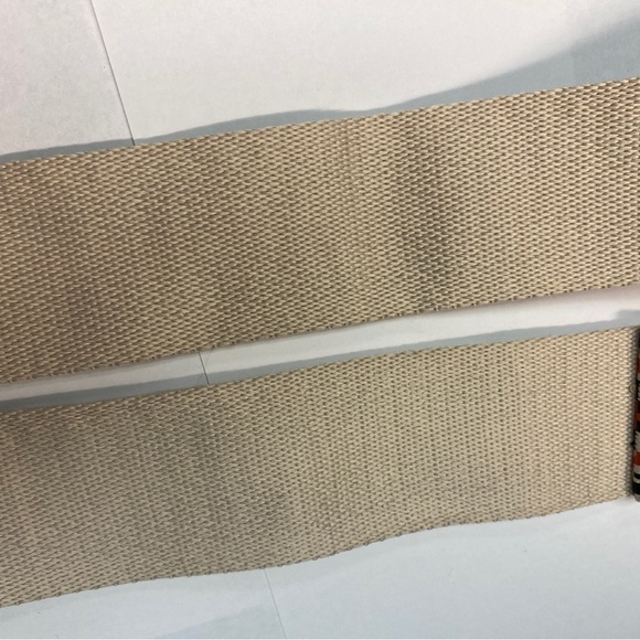 Black Muli-Colored Adjustable Crossbody Strap, Leather/Blended Cotton, GoldSnap - Picture 6 of 6